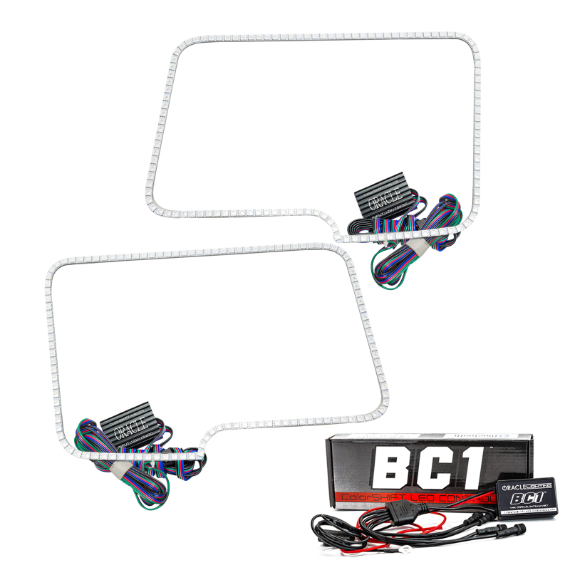 Ford Raptor Headlight Halo Kit - ORACLE Lighting - ColorSHIFT w/ BC1 Controller - `09-`14 Ford Raptor Headlight Halo Kit - ORACLE Lighting - ColorSHIFT w/ BC1 Controller - `09-`14